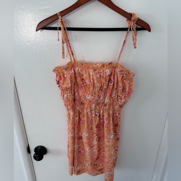 NWOT Tiger Mist Babydoll Floral Mini Dress - Picture 1 of 6